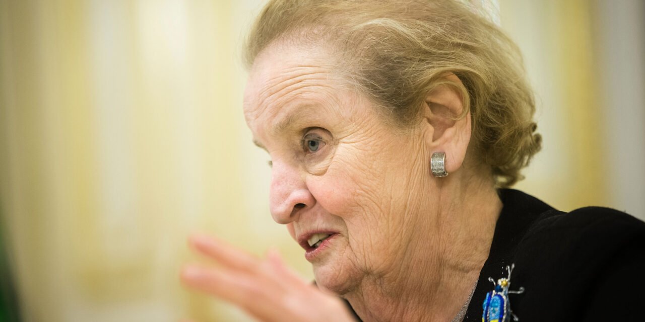 Madeleine Albright overleden